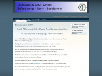 schrauben-lamp.de Webseite Vorschau