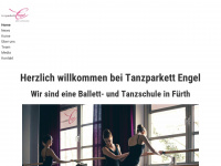tanzparkett-engel.de Webseite Vorschau