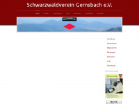schwarzwaldverein-gernsbach.de Webseite Vorschau