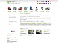 greensteam.at Webseite Vorschau