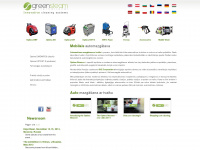 greensteam.lv Webseite Vorschau