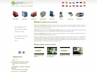 greensteam.sk Webseite Vorschau