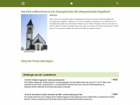 hagelloch-evangelisch.de Webseite Vorschau