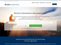 heise-regiolisting.de Webseite Vorschau