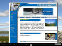 pro-adventures.com Webseite Vorschau