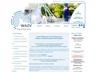 wazv-saalkreis.de Webseite Vorschau