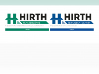hirth.eu Webseite Vorschau