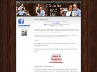 claudia-ralf.com Webseite Vorschau