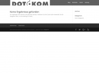 dotkom.org Webseite Vorschau