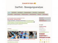 dartfish-bewegungsanalyse.de Webseite Vorschau