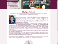 bgl-sprachdienste.de Webseite Vorschau