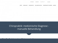 chirosuisse.ch Webseite Vorschau