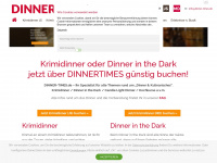 dinner-times.de Webseite Vorschau