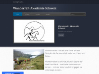 wanderreit-akademie.ch Webseite Vorschau