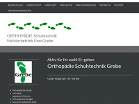 orthoschuh-grebe.de Webseite Vorschau