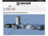 liberty3d.com Webseite Vorschau