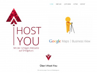 i-host-you.de Webseite Vorschau
