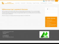 lasertech-services.de Webseite Vorschau