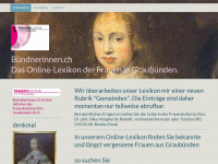 buendnerinnen.ch Webseite Vorschau
