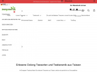 evergreen-teashop.de Webseite Vorschau