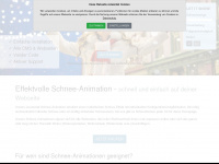 schnee-animation.de Webseite Vorschau