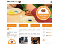 wissensfabrik.at Webseite Vorschau