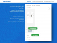 paymentor.de Webseite Vorschau