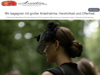 aurelia-bestattungen.de Webseite Vorschau