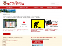schottwien.gv.at Webseite Vorschau