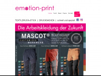 emotion-print.ch Webseite Vorschau