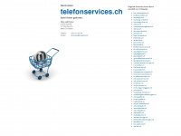 telefonservices.ch Webseite Vorschau