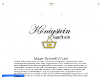 koenigstein-kauft-ein.de Webseite Vorschau