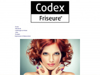codex-friseure.de Webseite Vorschau