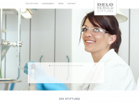 delo-herold-stiftung.de Webseite Vorschau
