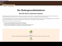 bodengesundheitsdienst.de Webseite Vorschau