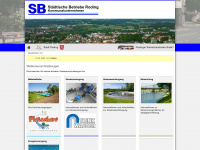 sb-roding.de Webseite Vorschau