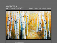 kunstverein-saechsische-schweiz.eu Webseite Vorschau