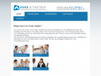 huke-immobilienbewertung.de Webseite Vorschau