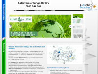 goeschl-aktenvernichtung.at Webseite Vorschau