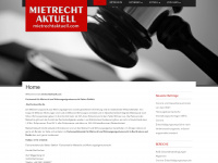 mietrechtaktuell.com Webseite Vorschau