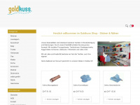 goldkuss-shop.ch Webseite Vorschau