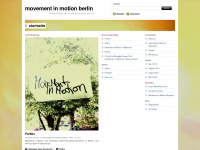 movementinmotionberlin.wordpress.com Webseite Vorschau