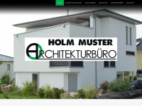 muster-architekt.de Webseite Vorschau