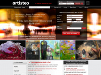 artisteo.com Webseite Vorschau