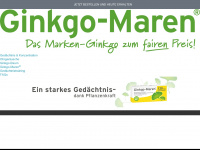 ginkgo-maren.de Webseite Vorschau