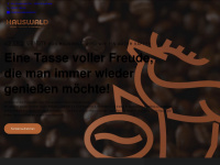 hauswald-kaffee.de Webseite Vorschau