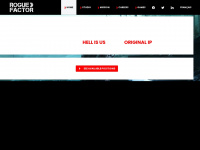 rogue-factor.com Webseite Vorschau