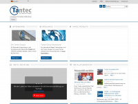 tantec-group.com Webseite Vorschau
