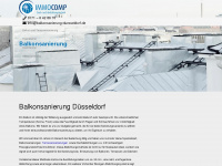 balkonsanierung-duesseldorf.de Webseite Vorschau