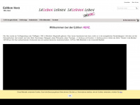 edition-herz.de Webseite Vorschau